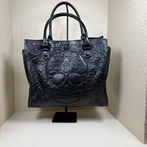 Loungefly Official Originals Lattice Sugar Skull extra large Tote Bag